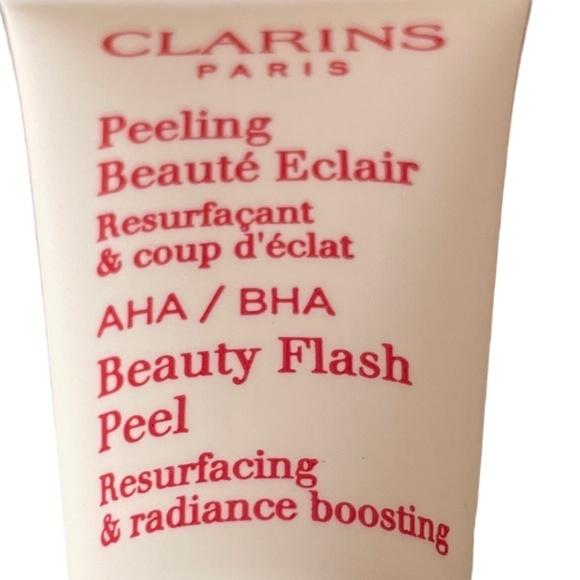 NWT Clarins Flash Peel Resurfacing Radiance Boosting Mask New - Picture 2 of 4